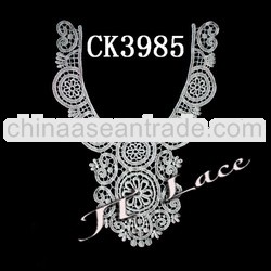 Wholesale unique crochet cotton collar for garment from Guangzhou CK3985