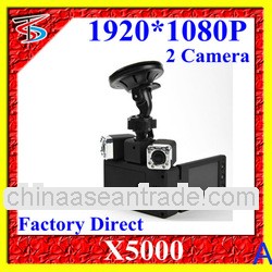 X5000 car camera recorder hd motion detect with IR night vision