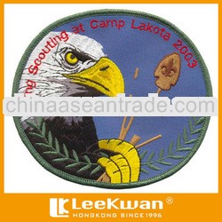 adventure eagle logo embroidery patch