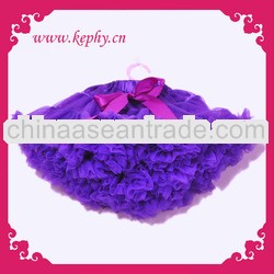 fashion fluffy purple pettiskirt