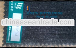fusible nonwoven Interlining fabric W0182A for garment hot in 2013