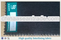 fusible nonwoven Interlining fabric W0252A for garment hot in 2013