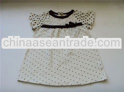 lovely girl dot dress