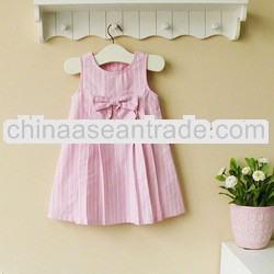 mom and bab 2013 baby wear 100% cotton woven dress