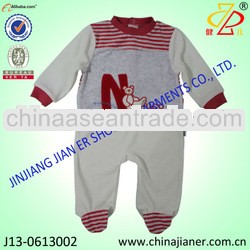 new product for 2014 wholesale baby clothes baby velour romper