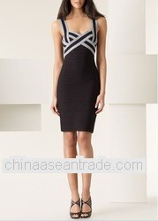 popular hottest casual women wide strap bandage dress