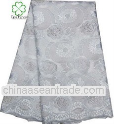 wholesale high quality cotton swiss voile lace in yellow