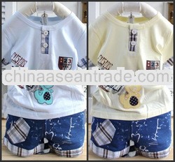 2013 summer BABY CLOTHING SETS