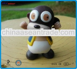 2014 Factory direct sale Sales promotion big eyes Monkey pvc vinyl animated toy