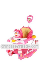 2014 car walker baby mini inflatable jumper walker mom' best help Pink inflatable baby walker / 