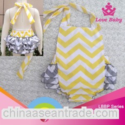 2014 hot sale chevron wholesale kids romper