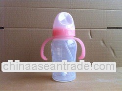 240ML silicone baby feeding bottle