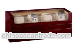 4 Motors Dark Maple Watch Display Case