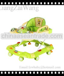 8 wheels wooden walker baby Mom's good helper/washable baby wlalker/Model:138-7