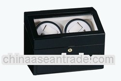 Black High Glossy Finish Watch Winder w/Drawer