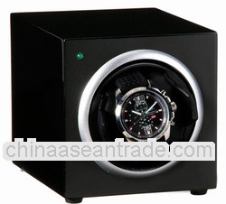 Black Single Watch Winder With Japanese Mabuchi Motor