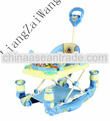 Blue princess baby walker / model:236-8FC