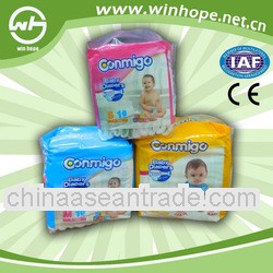 Breathable Printed PE film Baby Diapers/nappies