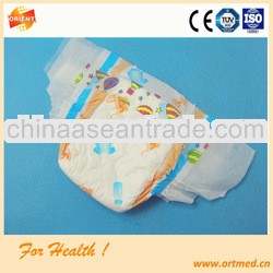 CE approved comfortable soft and breathable diaper for baby
