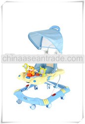 Car baby walker with canopy&fixator baby walker age /Model:788-9FP