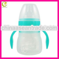 Easy-washing high quality silicone baby feeding milk bottle with food grade BPA free
