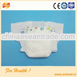 Elastic waistband soft and breathable diaper for baby