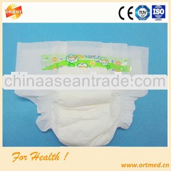 Environmental soft and breathable diaper for baby