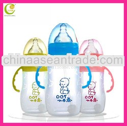 FDA and LFGB Approved High Quality Promotional New Design Eco-Friendly Silicone Children Feeding Bot