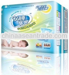 From manufactory Disposable 100 cotton baby diapers