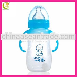 High Quality Clear BPA Free Silicone Baby Feeder in 240ml