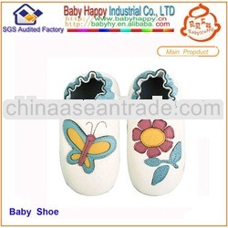 Hot sale kids shoes leather baby shoes