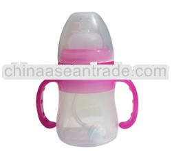 Hot sale travelling silicone feeding bottle