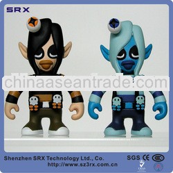 Hotsale pvc cartoon toy,smart borther boy plastic cartoon toy,custom cartoon figure toy