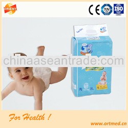 ISO approved comfortable soft and breathable baby nappy