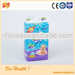 Instant absorbent disposable first quality diaper for infant