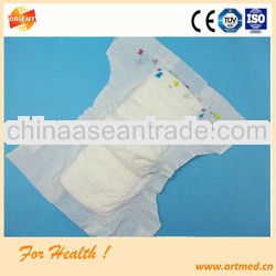 Instant and high absorption first quality diaper for children