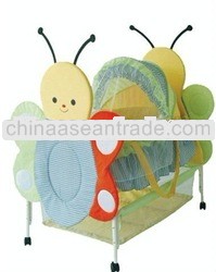 Lovely Bee style baby rocking cradle