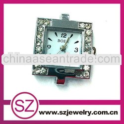 New Hot square face watch with rhinestone