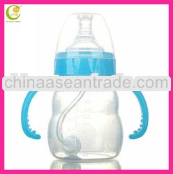 Newest personalized silicone baby milk bottle baby sipper bottle baby feeding bottle