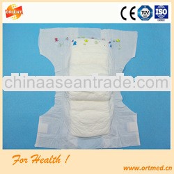 OEM available ultra thin and super dry surface baby diaper