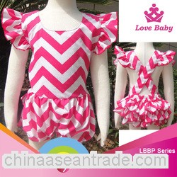 OEM chevron cheap newborn baby clothing set