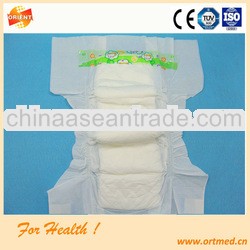 PE film backsheet ultra thin and super dry surface baby diaper