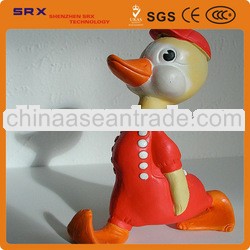 PVC Mr duck vinyl toy;waiking duck toy;pvc vinyl toy factory