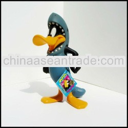 PVC vinyl cute duck hot sale cartoon animal/promtion gift