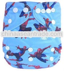 Printed Baby Cloth Diapers Pocket Reusable Baby Nappies Diaper Baby Production