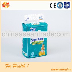 Refastenable tapes first quality diaper for children