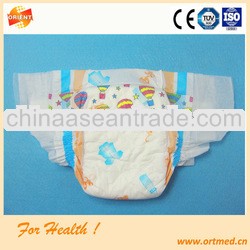 Replaceable PE sticky tapes and super dry surface baby diaper
