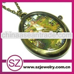 SWH0057 vintage watch necklace