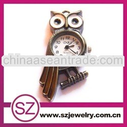 SWH0068 owl watch necklace