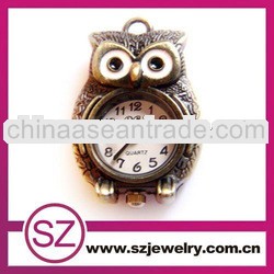 SWH0075 owl pocket watch necklace